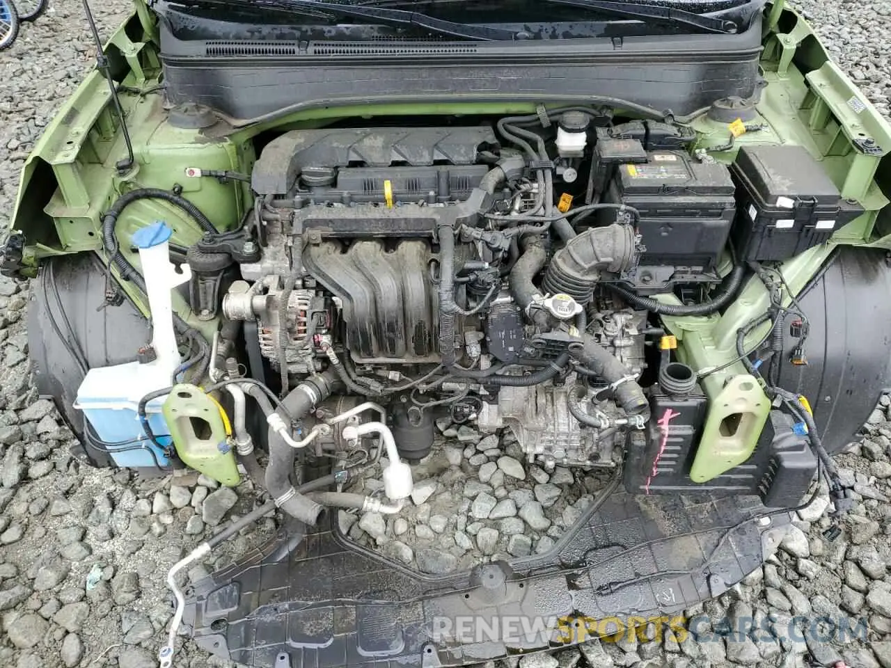 11 Photograph of a damaged car KMHRB8A31NU197104 HYUNDAI VENUE 2022