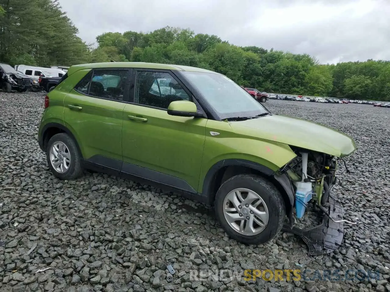4 Photograph of a damaged car KMHRB8A31NU197104 HYUNDAI VENUE 2022