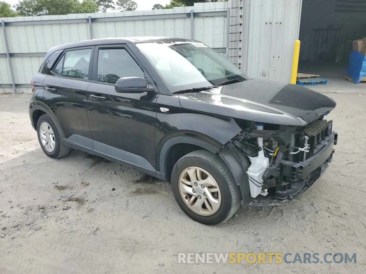 4 Photograph of a damaged car KMHRB8A32NU154357 HYUNDAI VENUE 2022