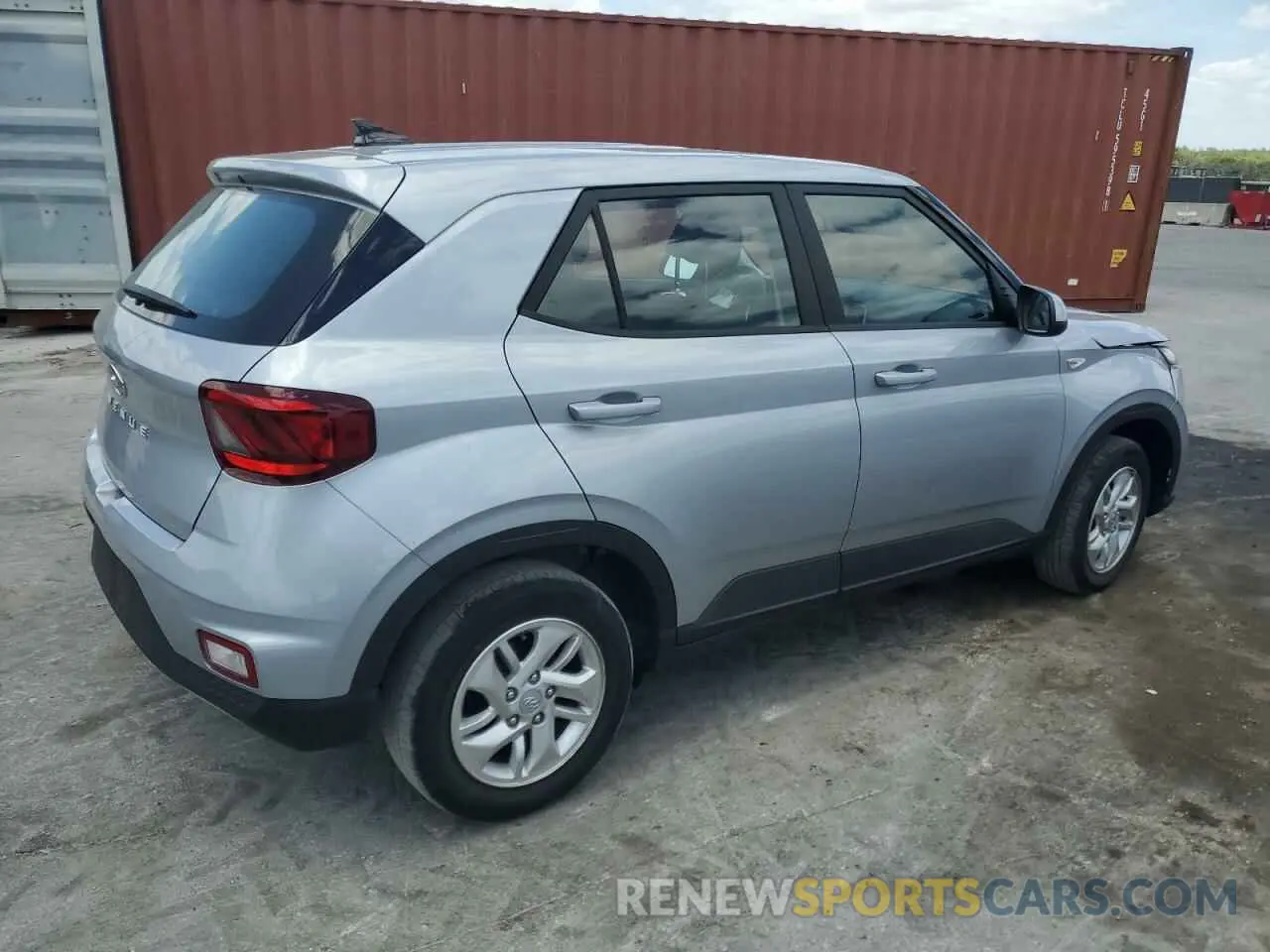 3 Photograph of a damaged car KMHRB8A34NU146857 HYUNDAI VENUE 2022