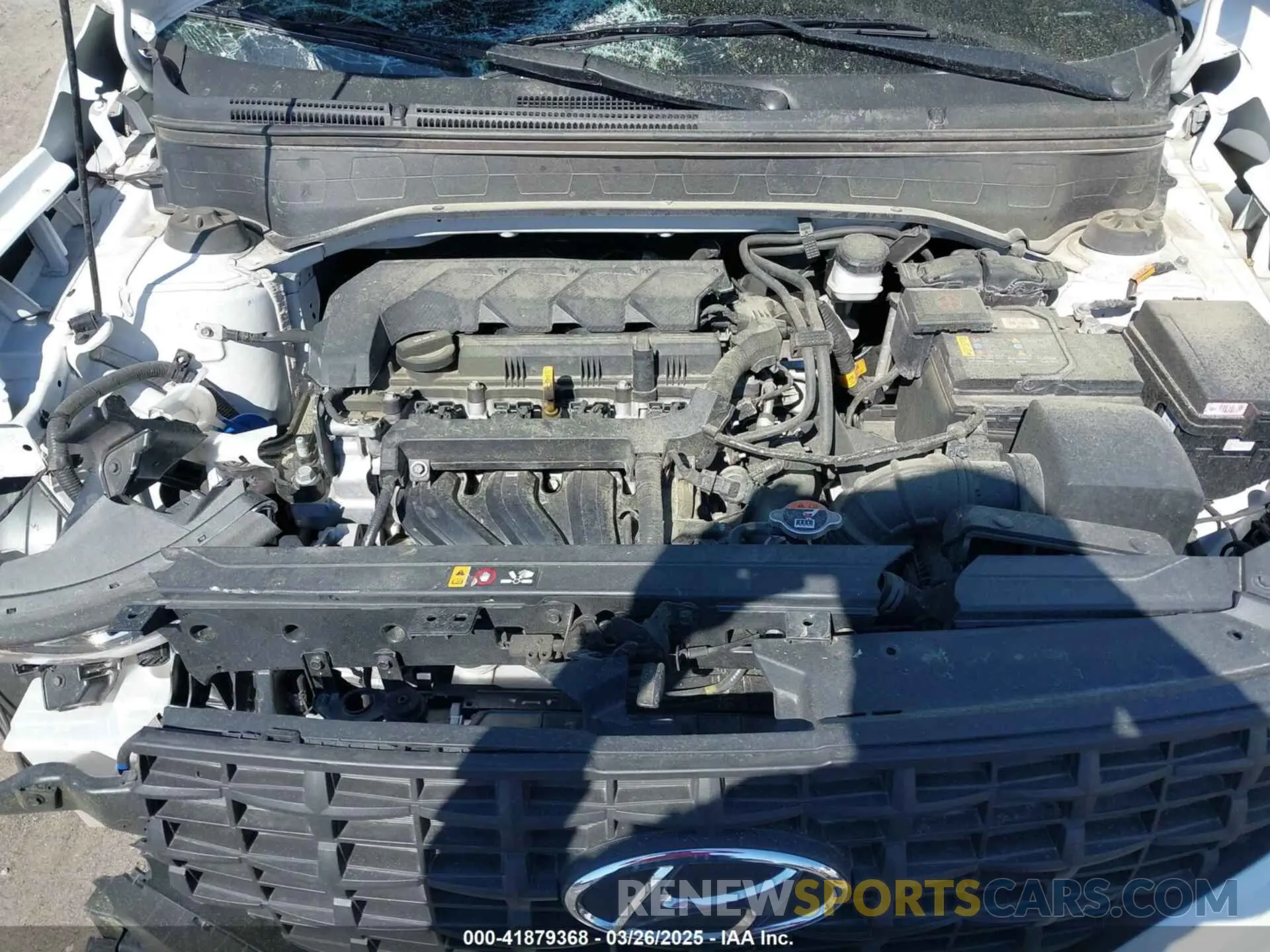 10 Photograph of a damaged car KMHRB8A34NU177784 HYUNDAI VENUE 2022