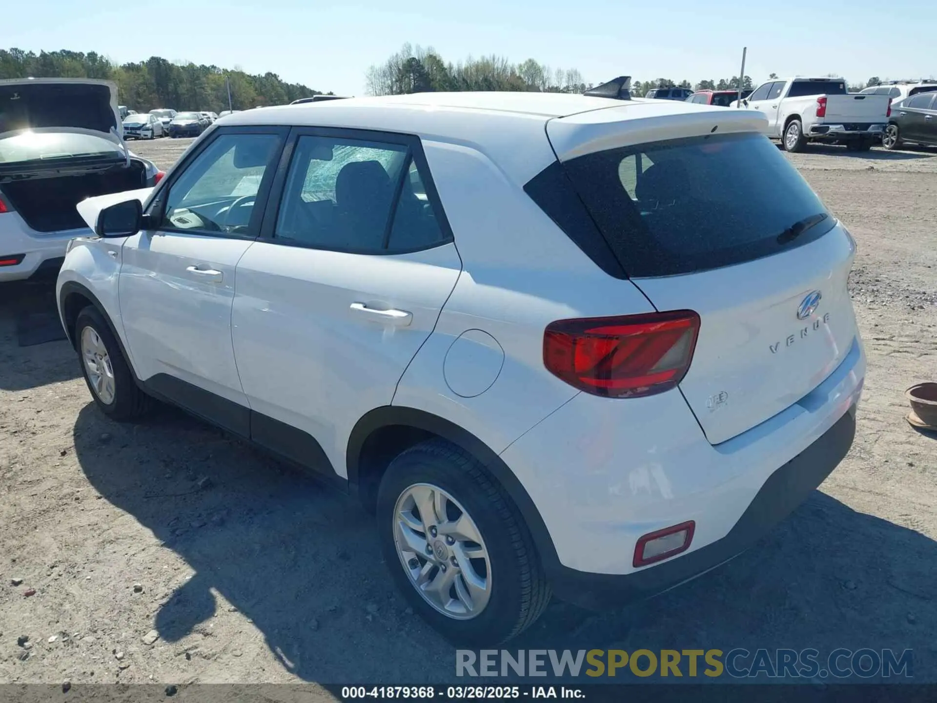 3 Photograph of a damaged car KMHRB8A34NU177784 HYUNDAI VENUE 2022