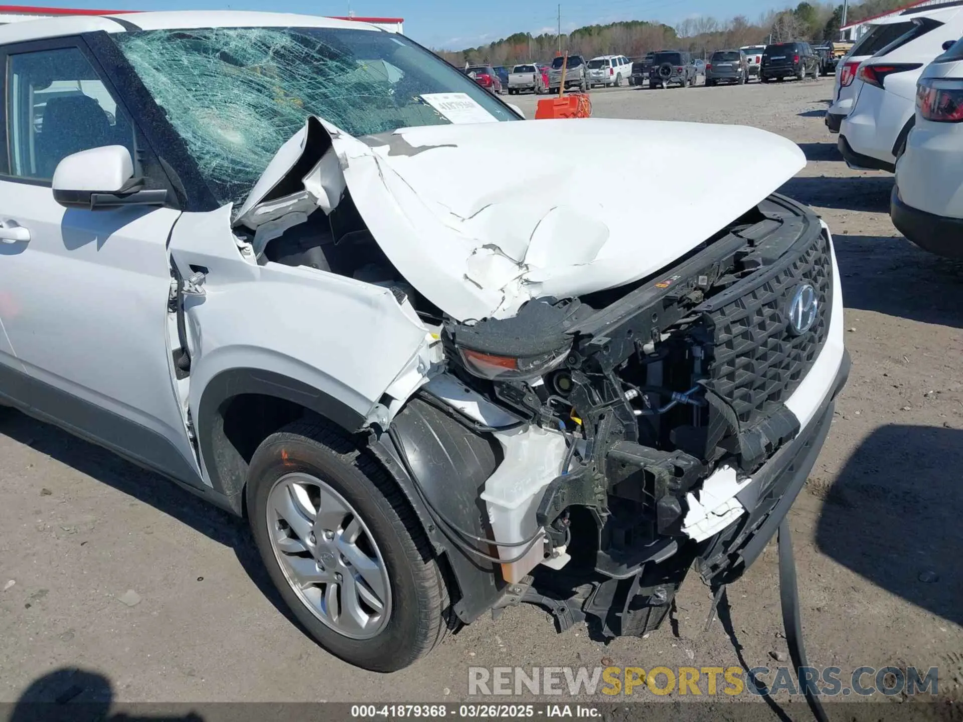 6 Photograph of a damaged car KMHRB8A34NU177784 HYUNDAI VENUE 2022