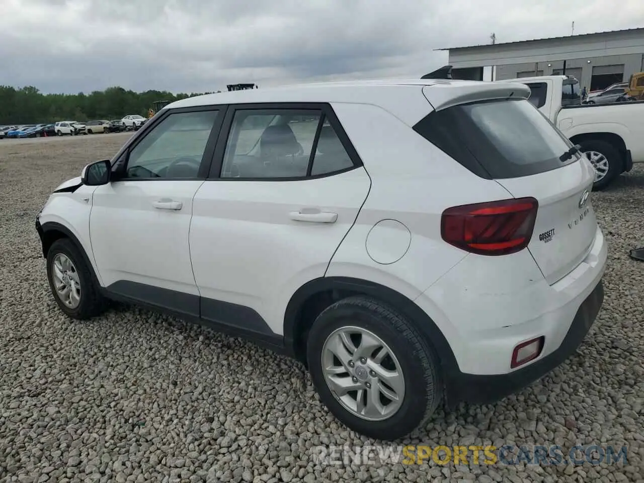 2 Photograph of a damaged car KMHRB8A35NU197557 HYUNDAI VENUE 2022