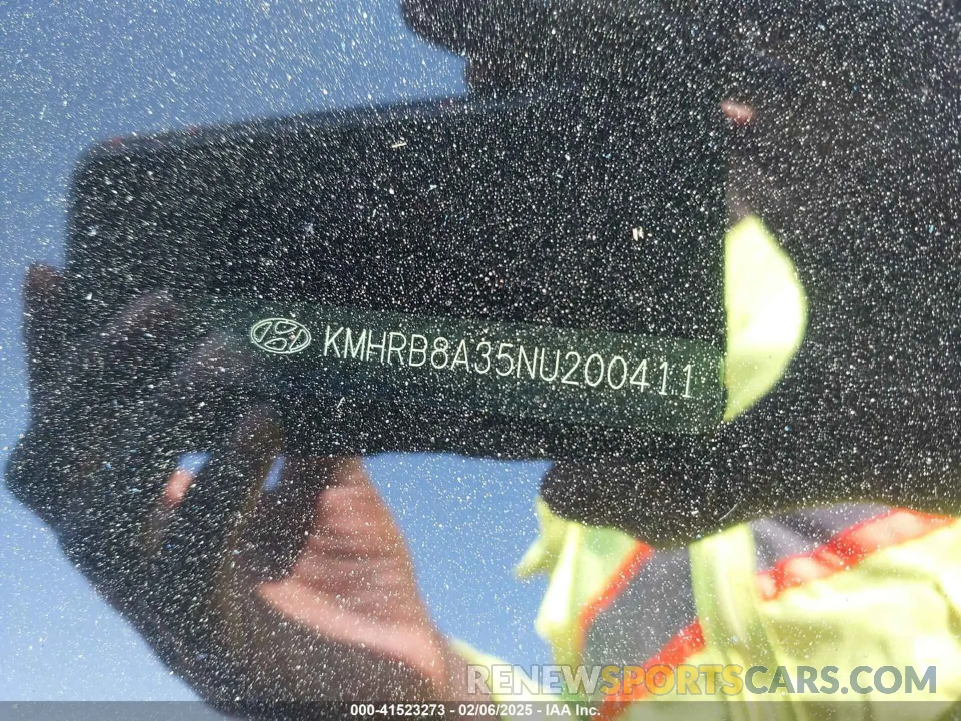 9 Photograph of a damaged car KMHRB8A35NU200411 HYUNDAI VENUE 2022