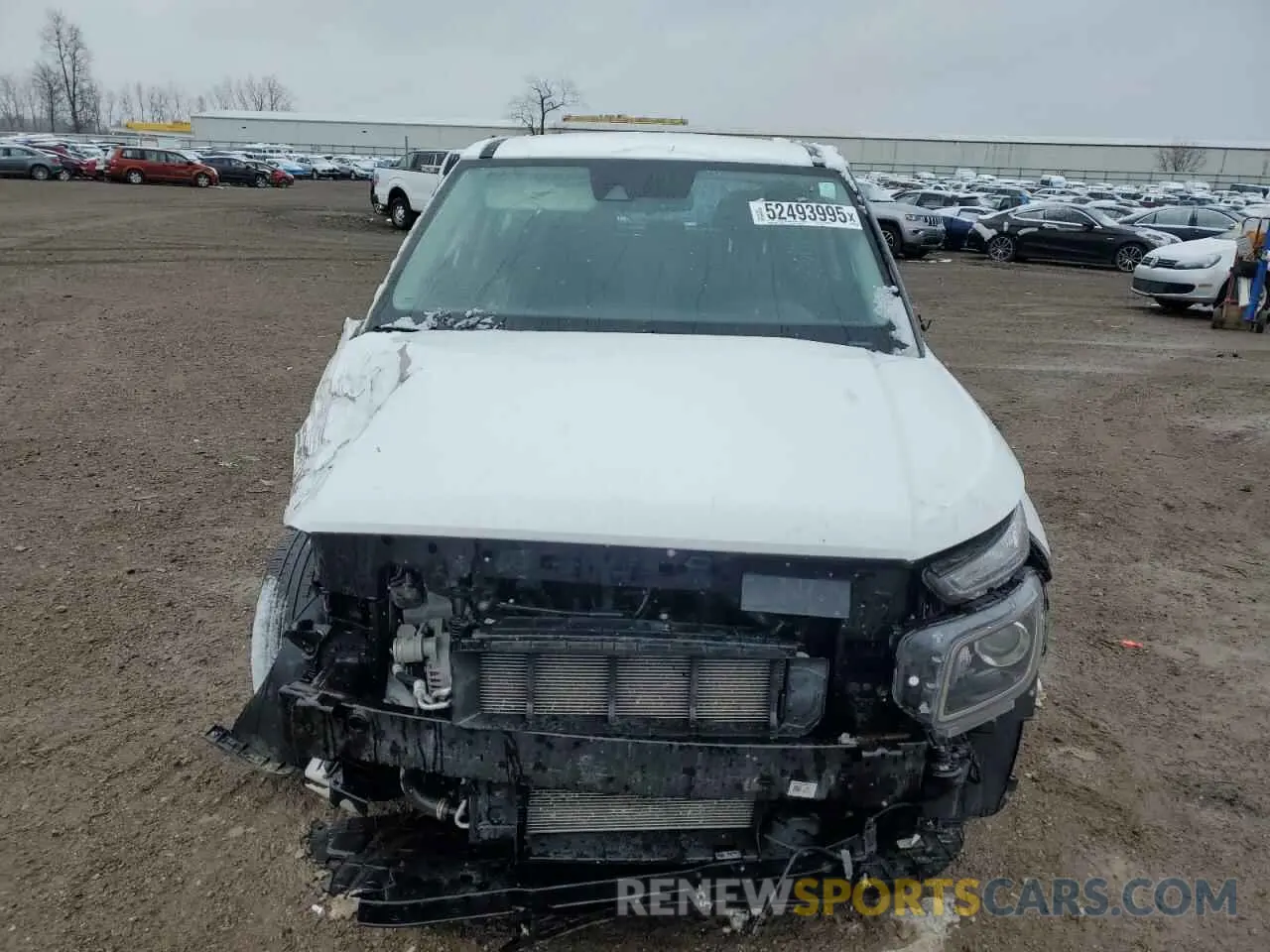 5 Photograph of a damaged car KMHRB8A36NU133236 HYUNDAI VENUE 2022