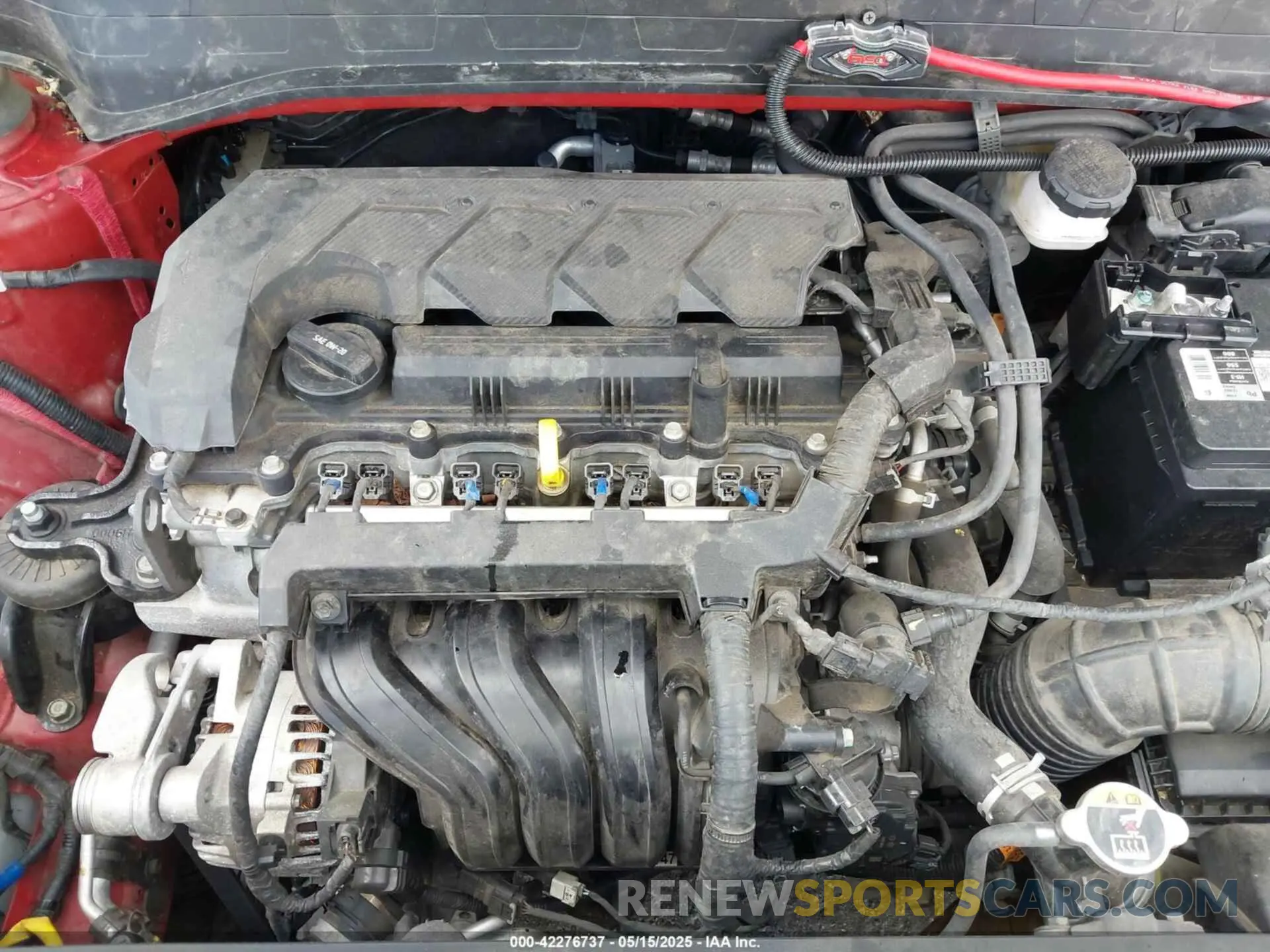 10 Photograph of a damaged car KMHRB8A36NU147685 HYUNDAI VENUE 2022