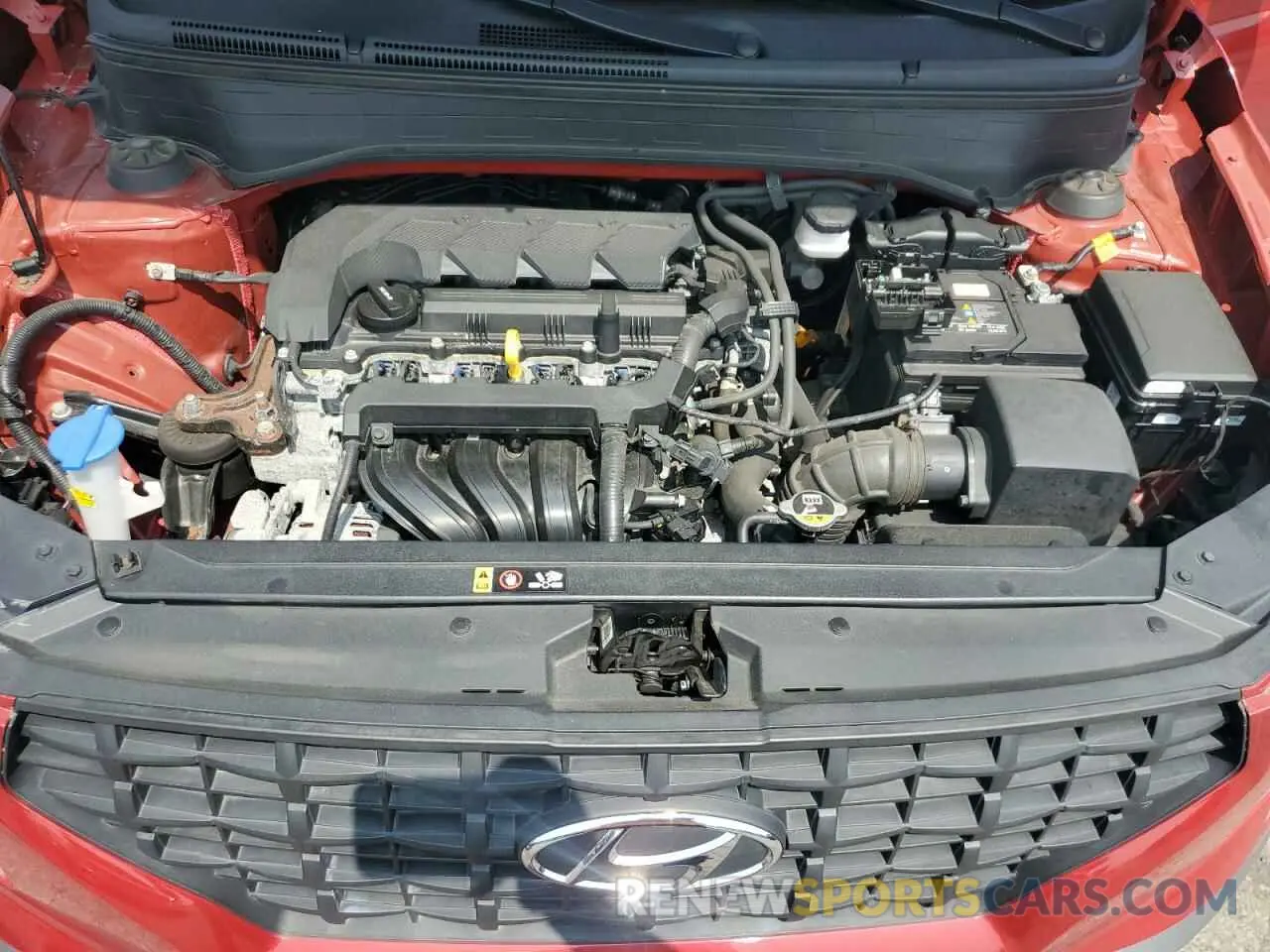 11 Photograph of a damaged car KMHRB8A37NU147405 HYUNDAI VENUE 2022