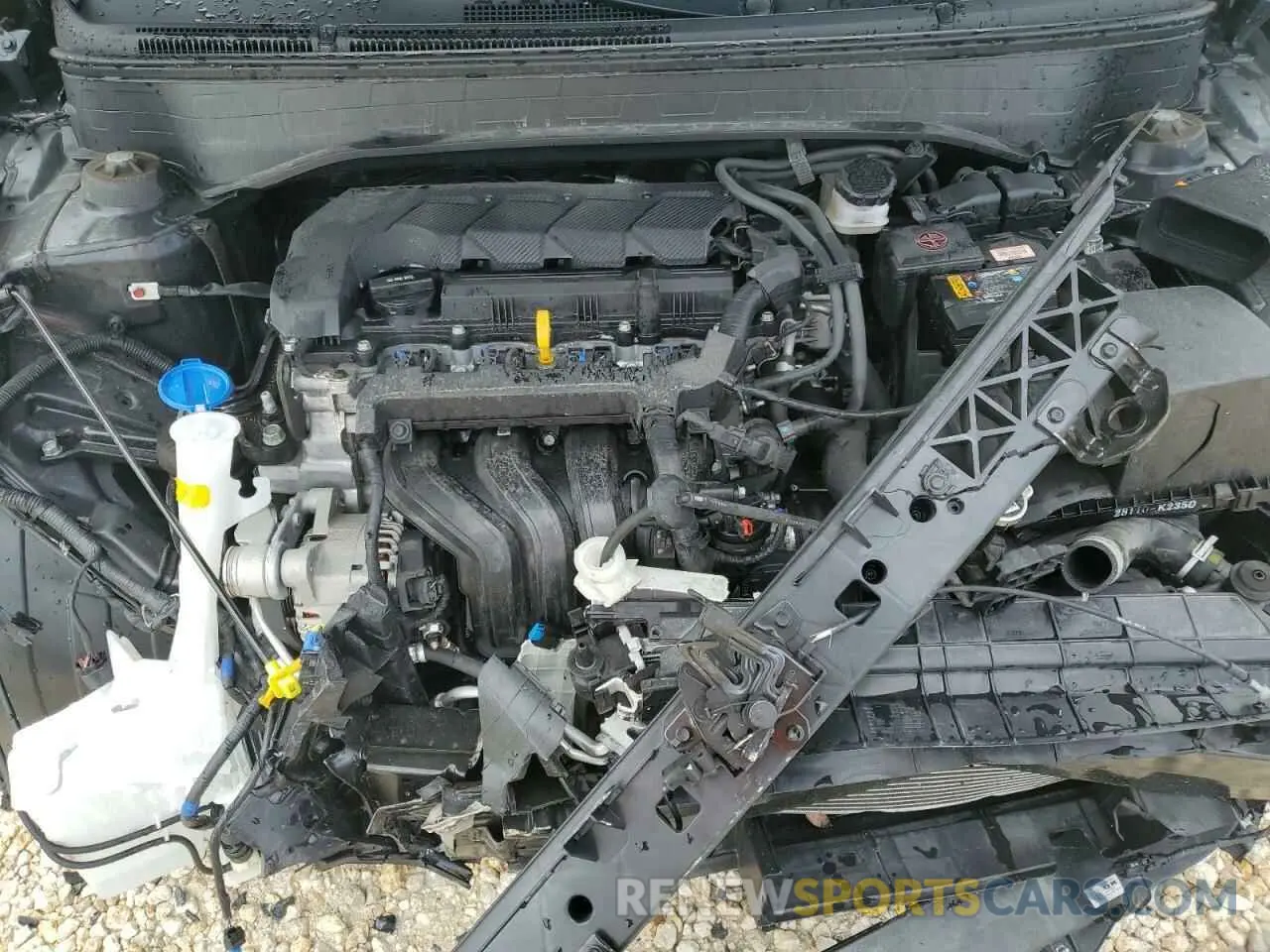 11 Photograph of a damaged car KMHRB8A37NU154144 HYUNDAI VENUE 2022