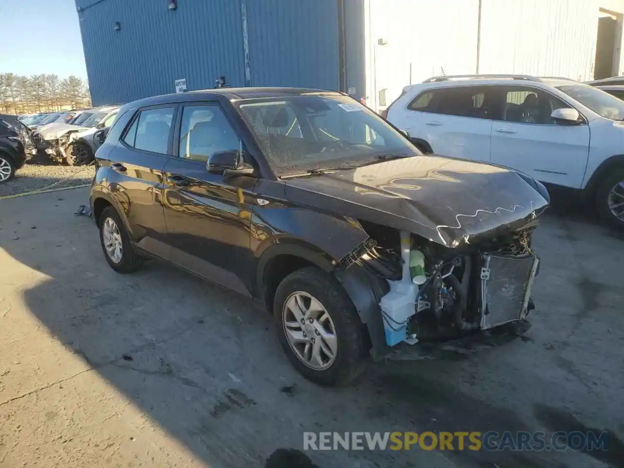 4 Photograph of a damaged car KMHRB8A37NU201026 HYUNDAI VENUE 2022