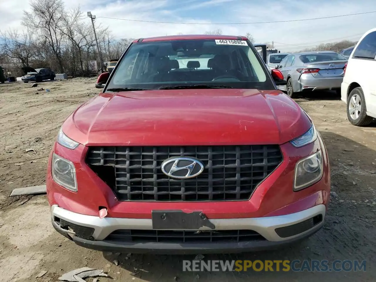 5 Photograph of a damaged car KMHRB8A37NU202144 HYUNDAI VENUE 2022