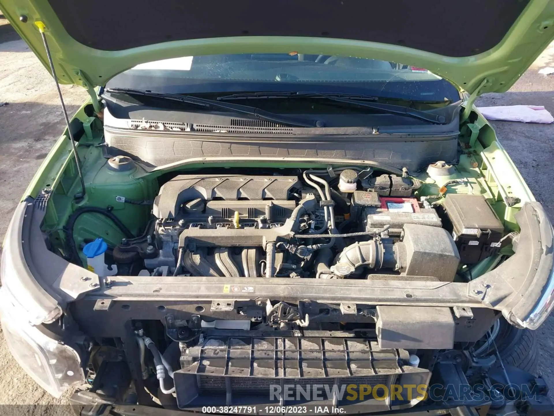 10 Photograph of a damaged car KMHRB8A39NU140634 HYUNDAI VENUE 2022