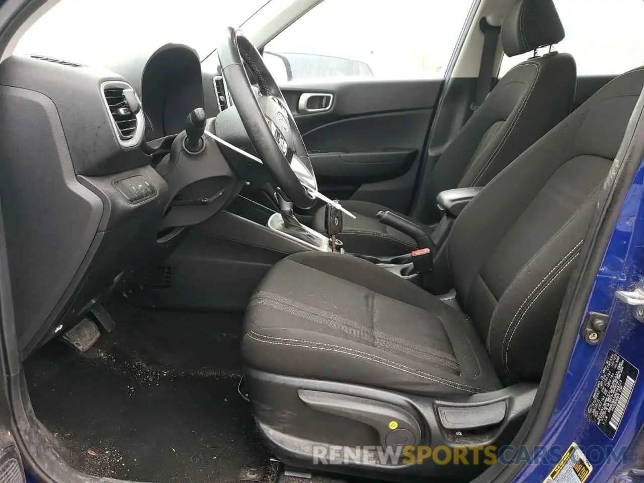 7 Photograph of a damaged car KMHRC8A30NU166729 HYUNDAI VENUE 2022