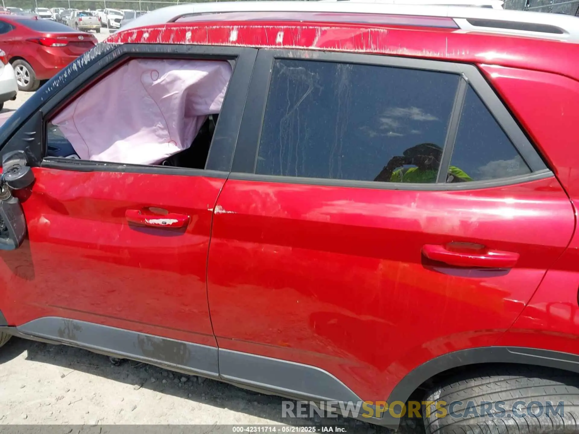 14 Photograph of a damaged car KMHRC8A30NU186656 HYUNDAI VENUE 2022