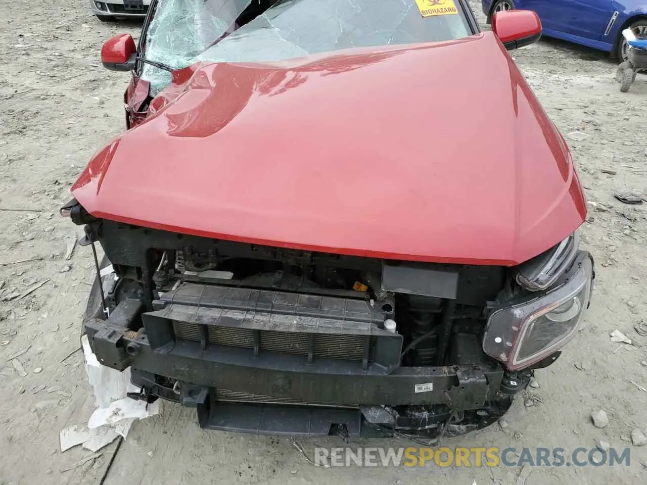 12 Photograph of a damaged car KMHRC8A32NU142870 HYUNDAI VENUE 2022