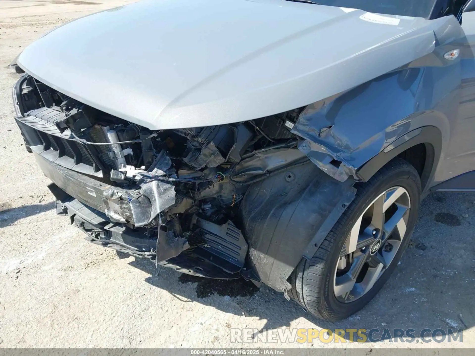 6 Photograph of a damaged car KMHRC8A32NU209421 HYUNDAI VENUE 2022