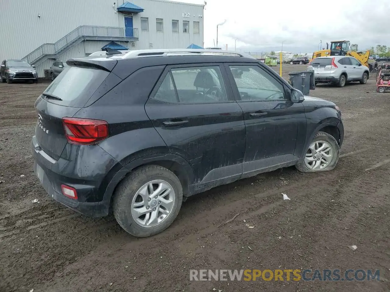 3 Photograph of a damaged car KMHRC8A33NU132736 HYUNDAI VENUE 2022
