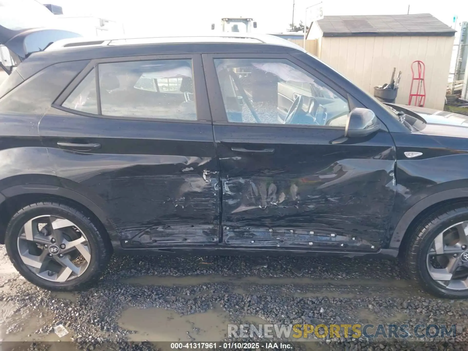 6 Photograph of a damaged car KMHRC8A33NU142442 HYUNDAI VENUE 2022