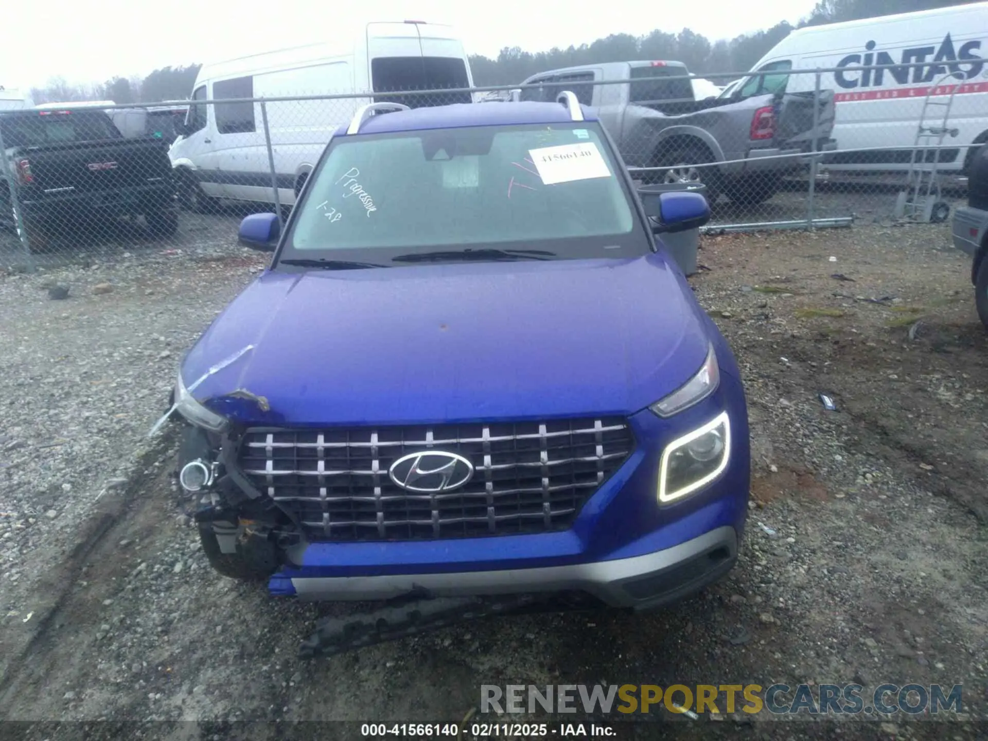 12 Photograph of a damaged car KMHRC8A33NU201733 HYUNDAI VENUE 2022