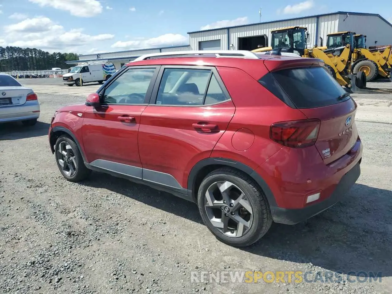 2 Photograph of a damaged car KMHRC8A34NU177006 HYUNDAI VENUE 2022