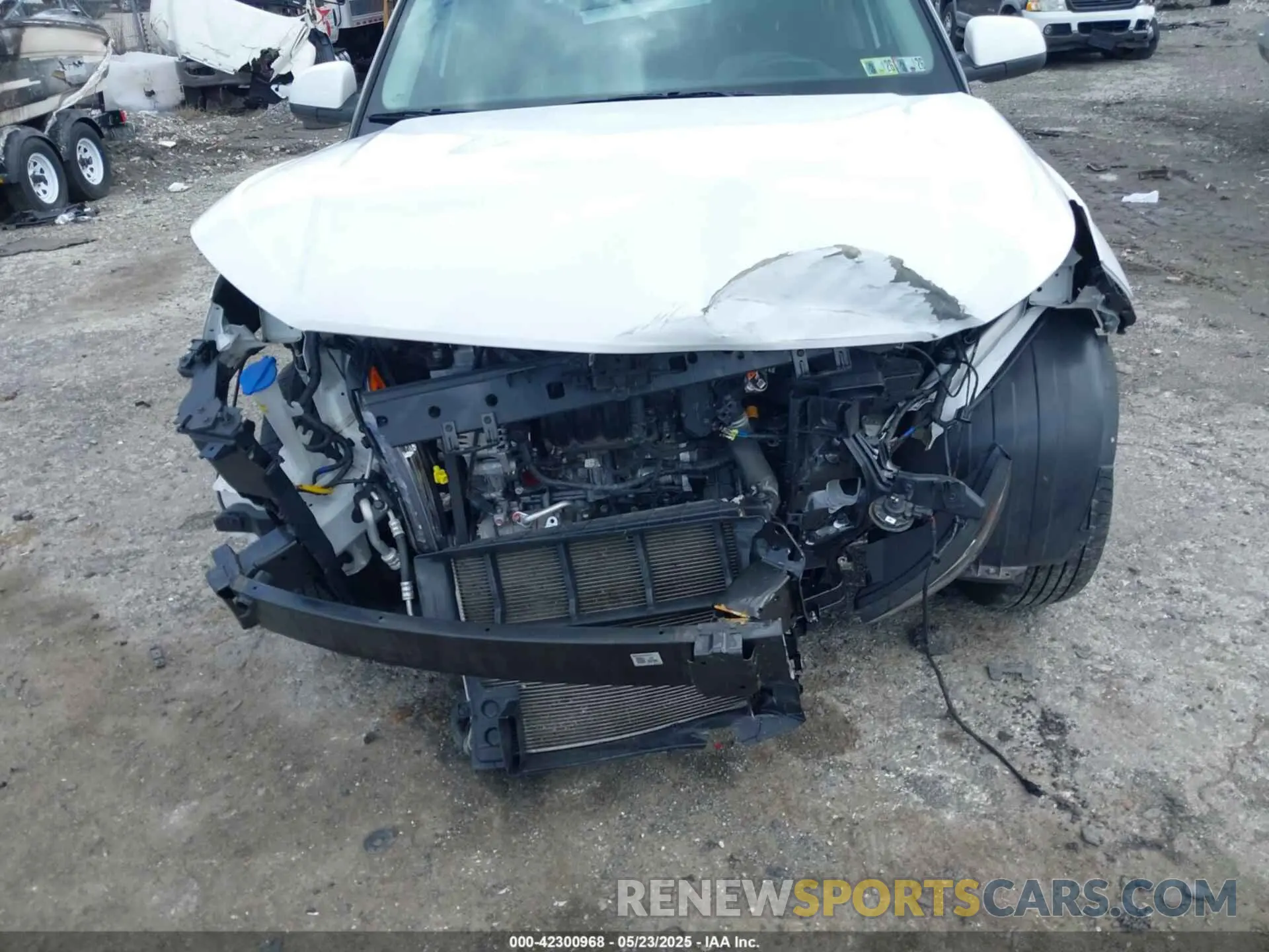 6 Photograph of a damaged car KMHRC8A35NU158934 HYUNDAI VENUE 2022