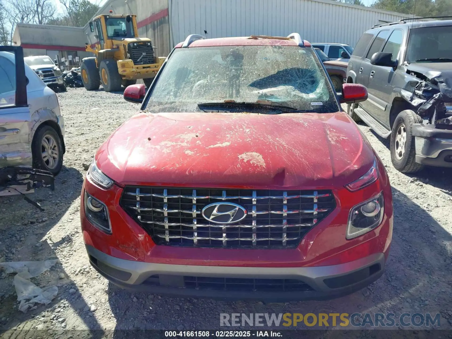 12 Photograph of a damaged car KMHRC8A36NU143228 HYUNDAI VENUE 2022