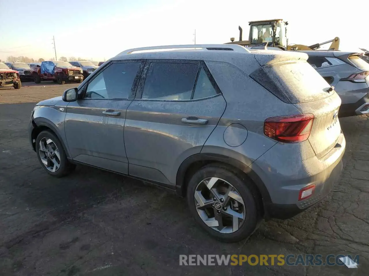2 Photograph of a damaged car KMHRC8A37NU147210 HYUNDAI VENUE 2022
