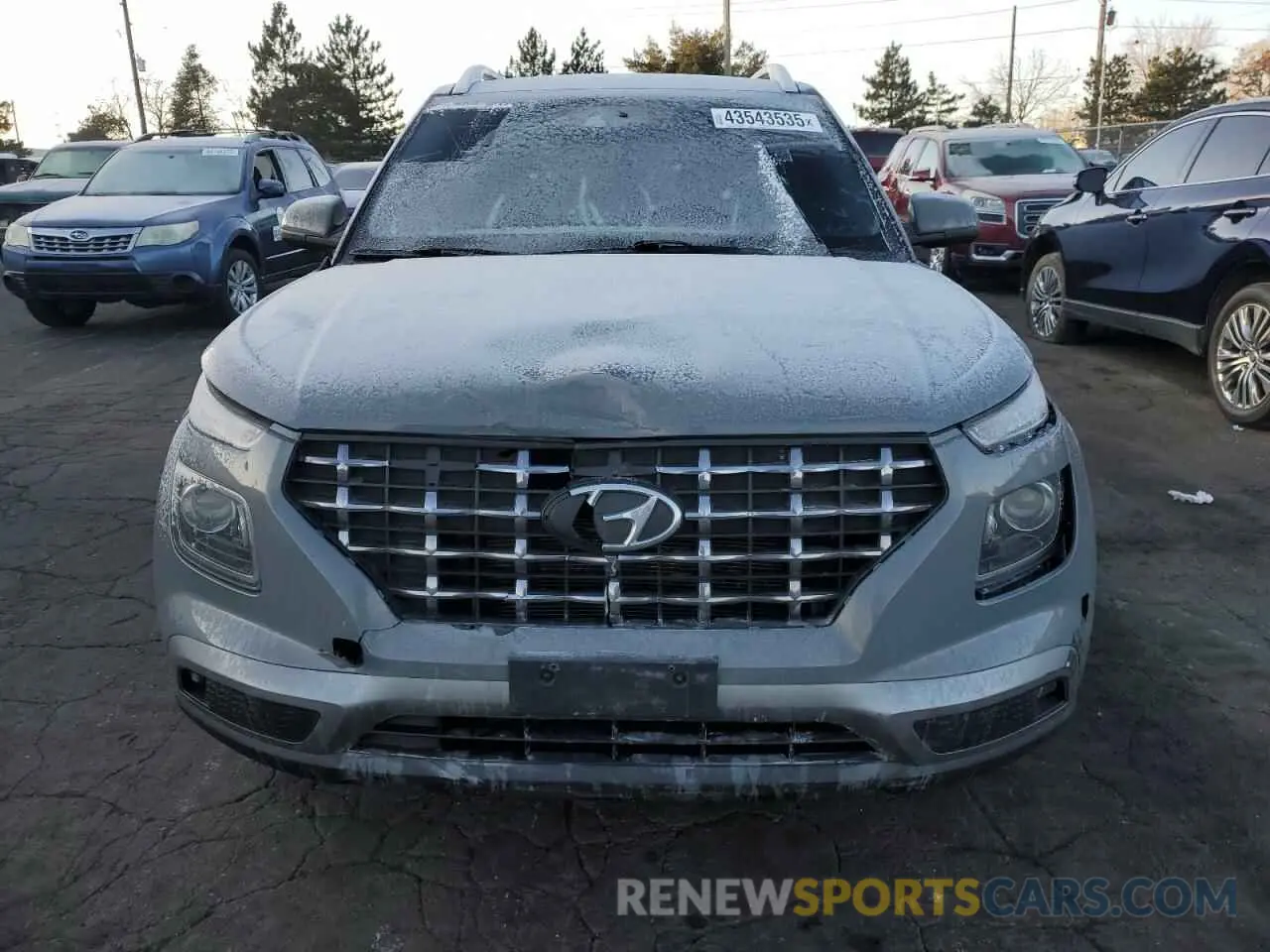 5 Photograph of a damaged car KMHRC8A37NU147210 HYUNDAI VENUE 2022