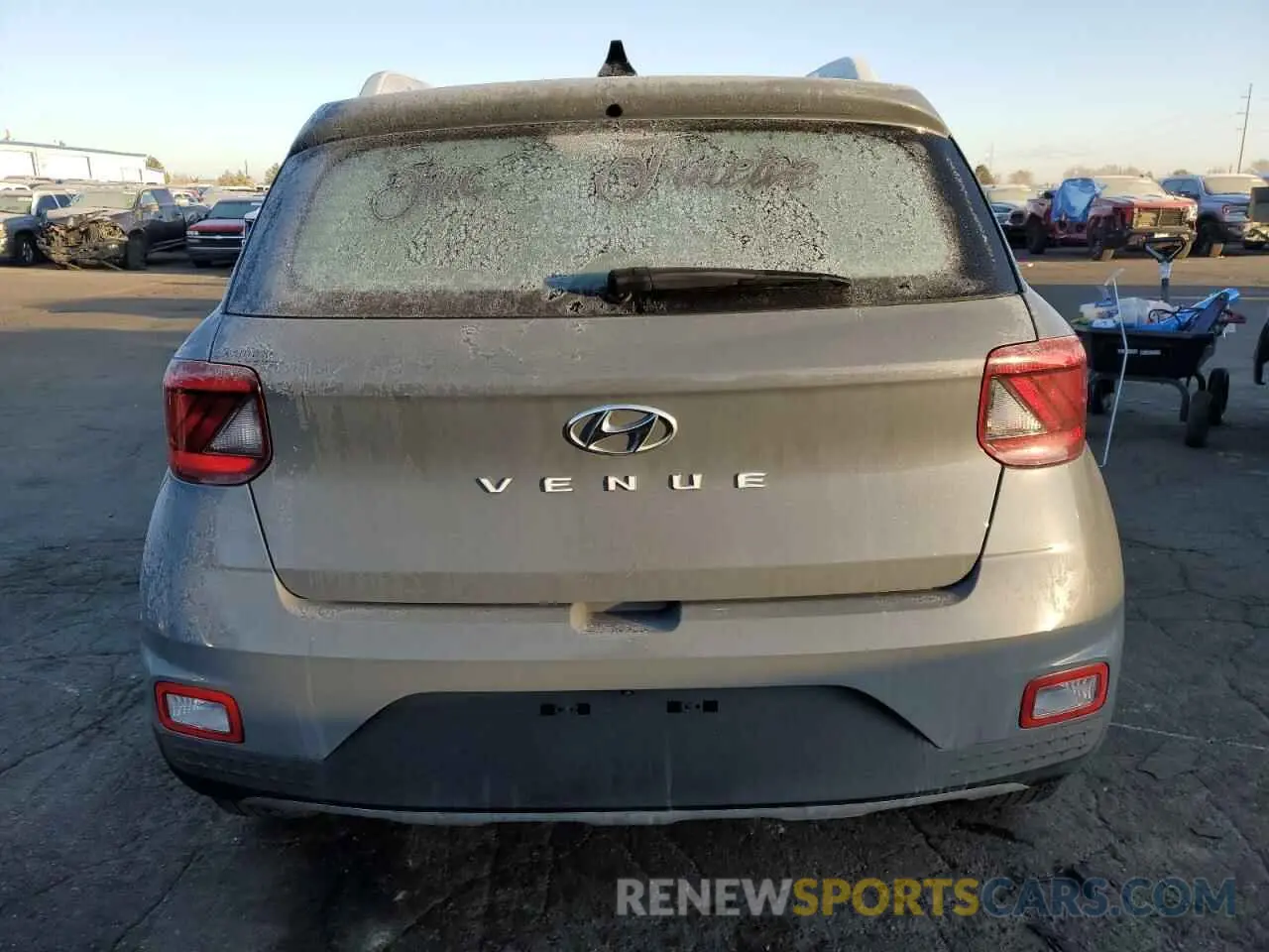 6 Photograph of a damaged car KMHRC8A37NU147210 HYUNDAI VENUE 2022
