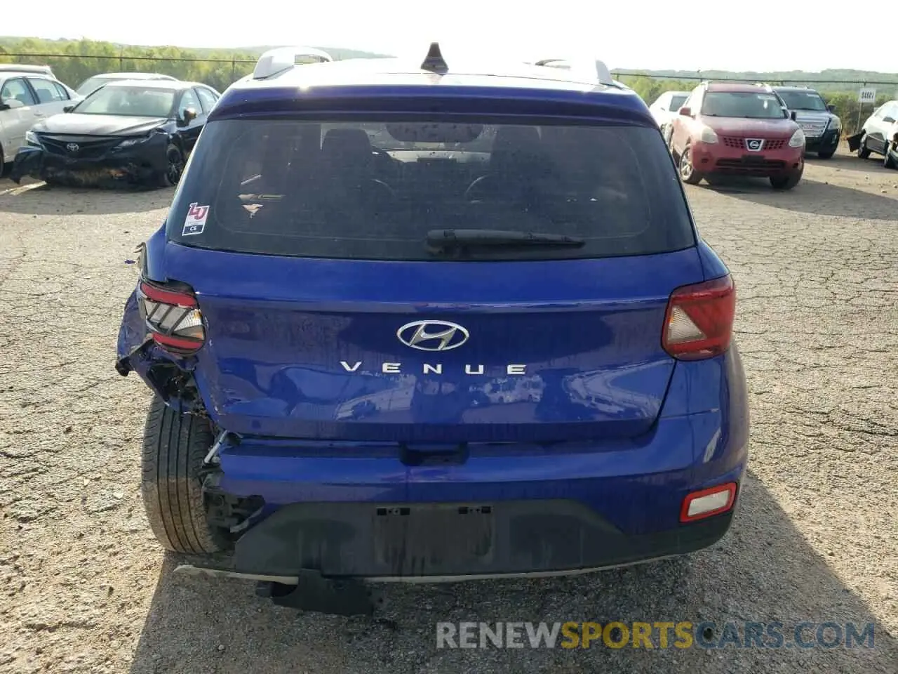 6 Photograph of a damaged car KMHRC8A3XNU187099 HYUNDAI VENUE 2022