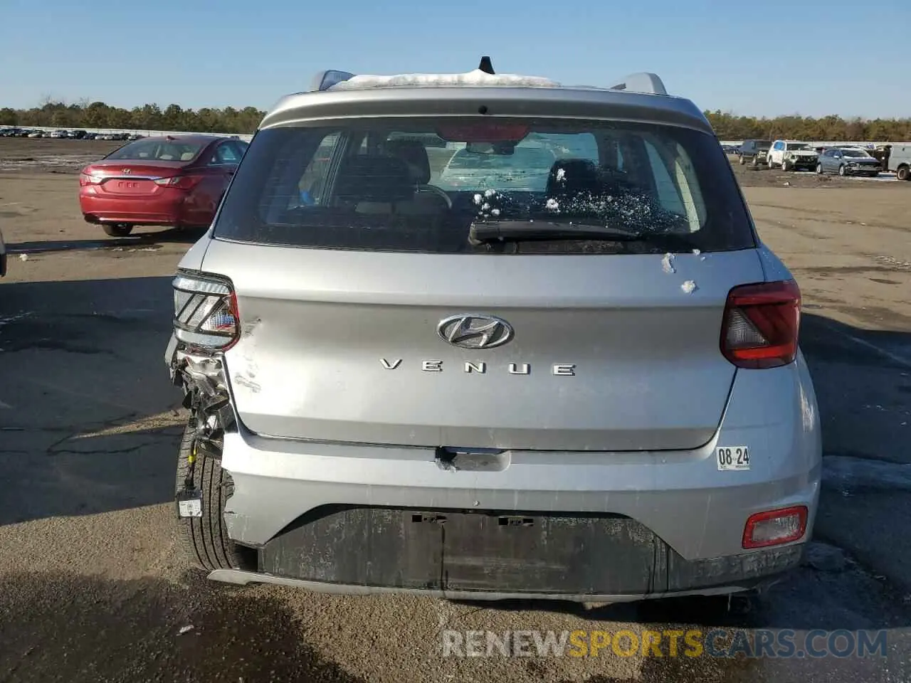 6 Photograph of a damaged car KMHRC8A3XNU200093 HYUNDAI VENUE 2022