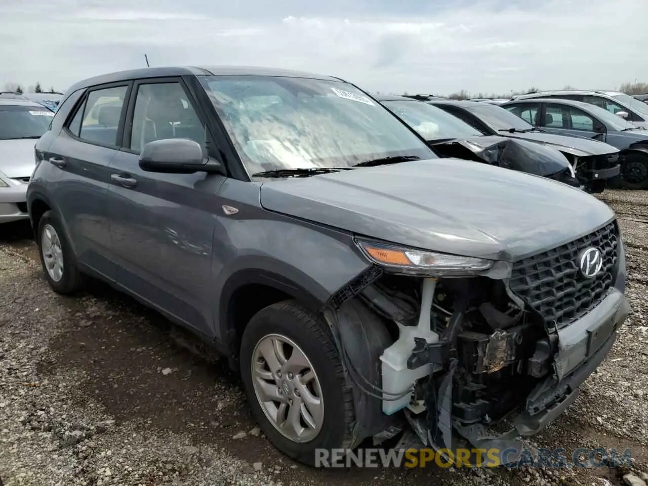 4 Photograph of a damaged car KMHRB8A30PU213425 HYUNDAI VENUE 2023