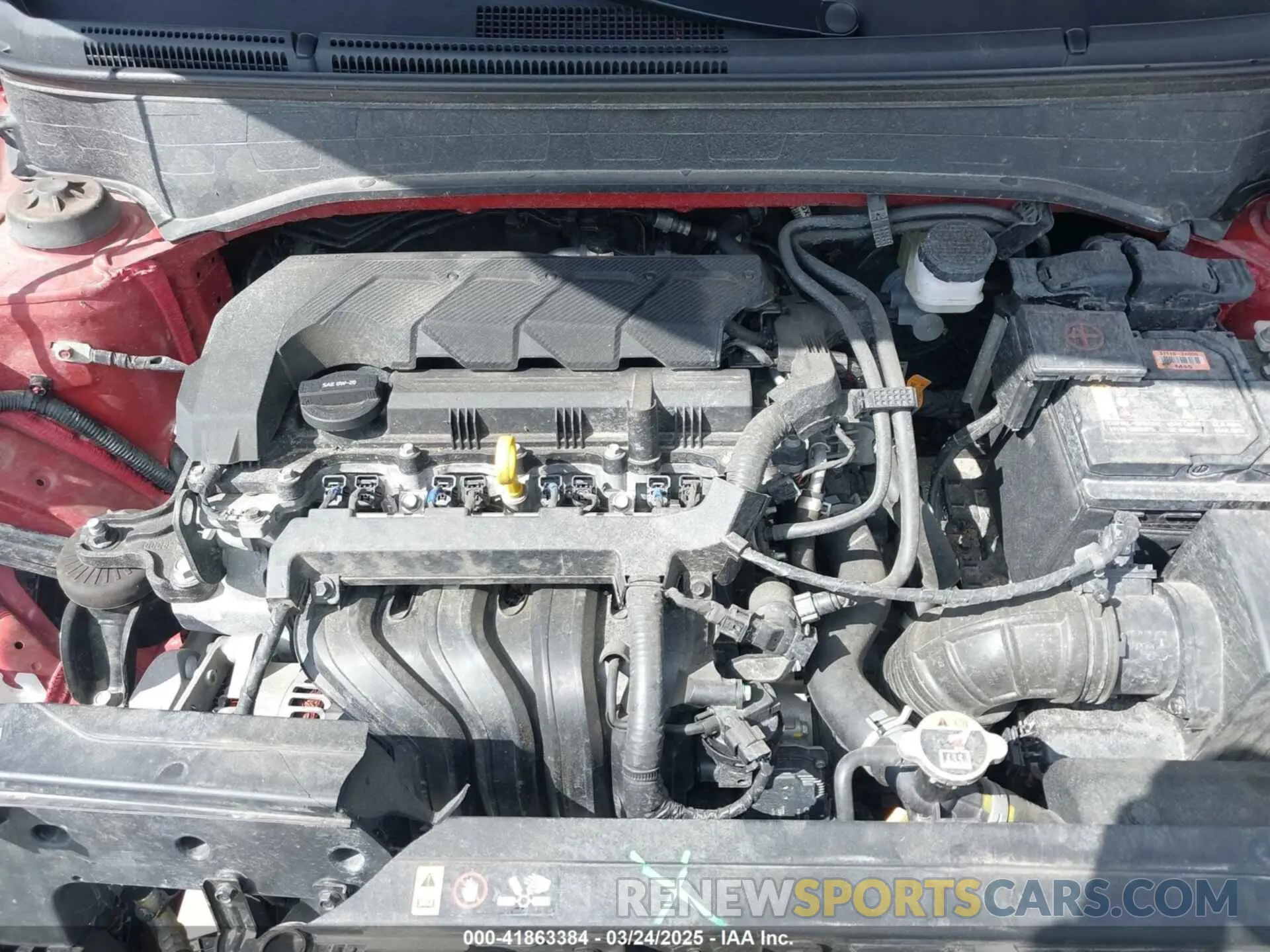 10 Photograph of a damaged car KMHRB8A30PU227454 HYUNDAI VENUE 2023