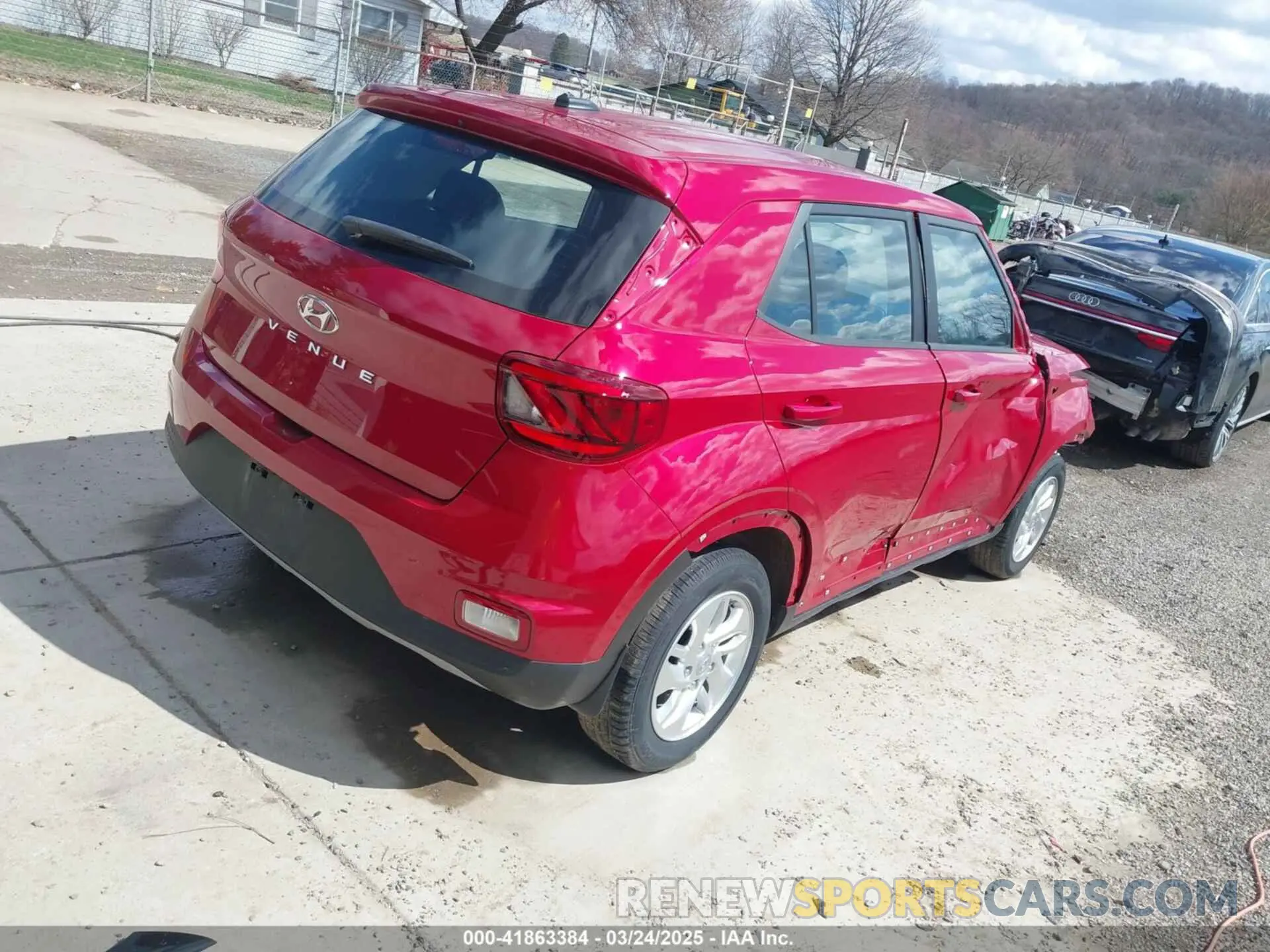 4 Photograph of a damaged car KMHRB8A30PU227454 HYUNDAI VENUE 2023