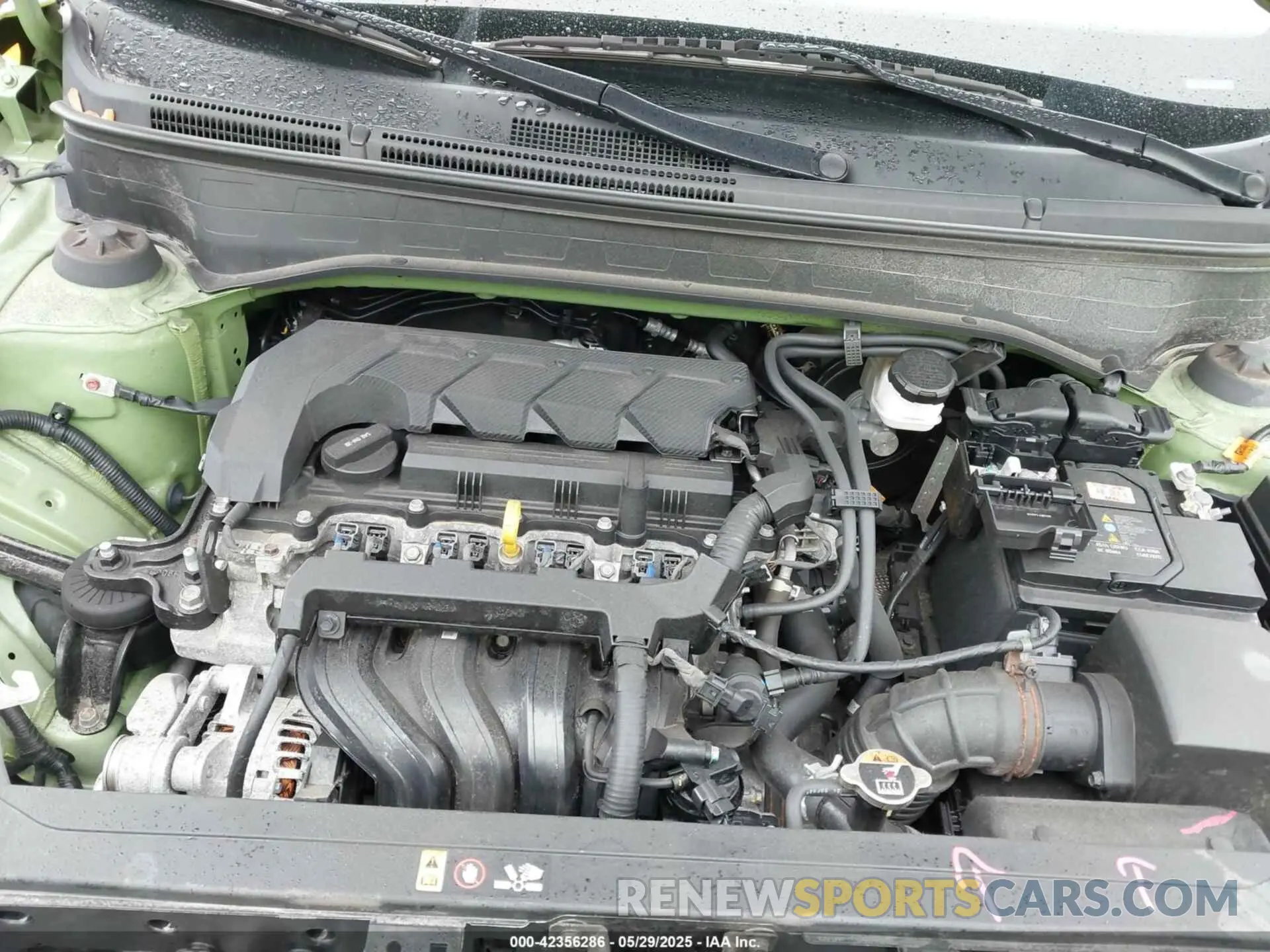 10 Photograph of a damaged car KMHRB8A32PU213927 HYUNDAI VENUE 2023