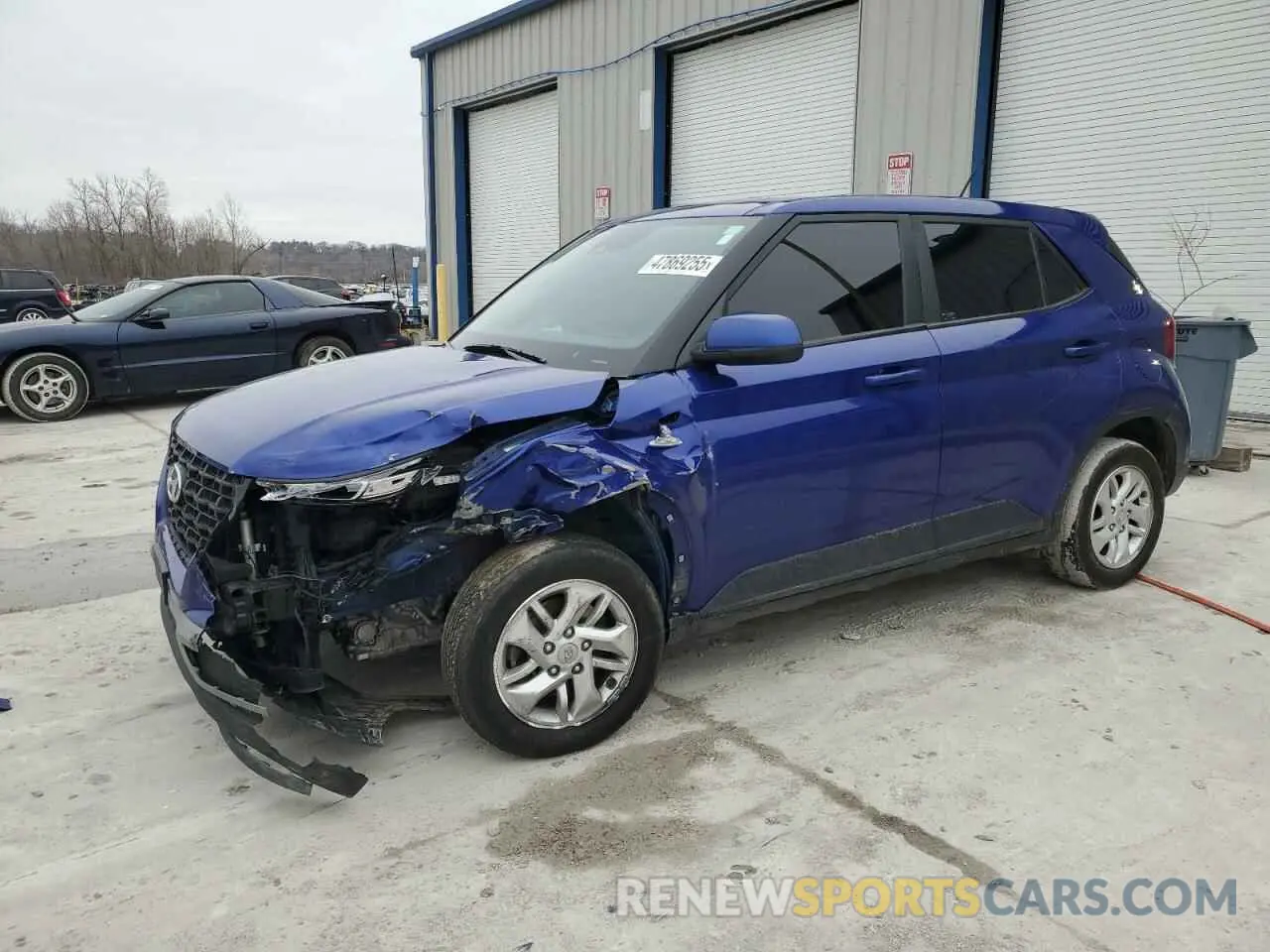 1 Photograph of a damaged car KMHRB8A32PU226760 HYUNDAI VENUE 2023