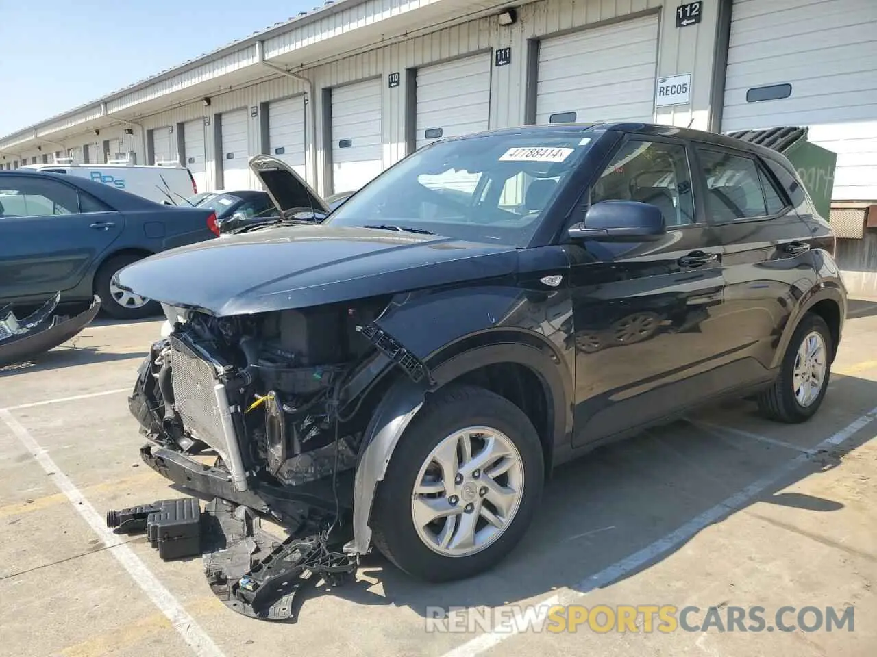 1 Photograph of a damaged car KMHRB8A33PU215069 HYUNDAI VENUE 2023