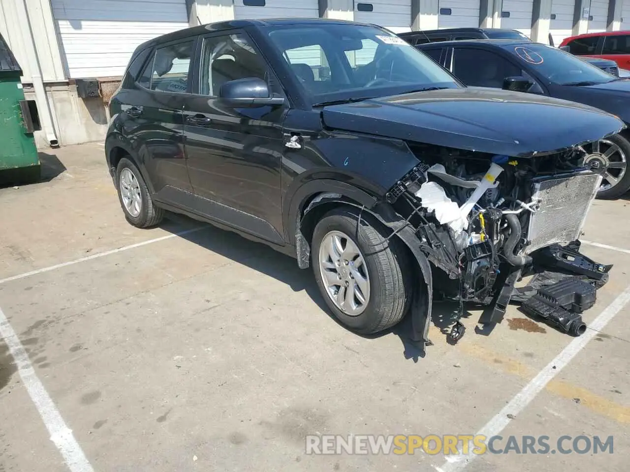 4 Photograph of a damaged car KMHRB8A33PU215069 HYUNDAI VENUE 2023