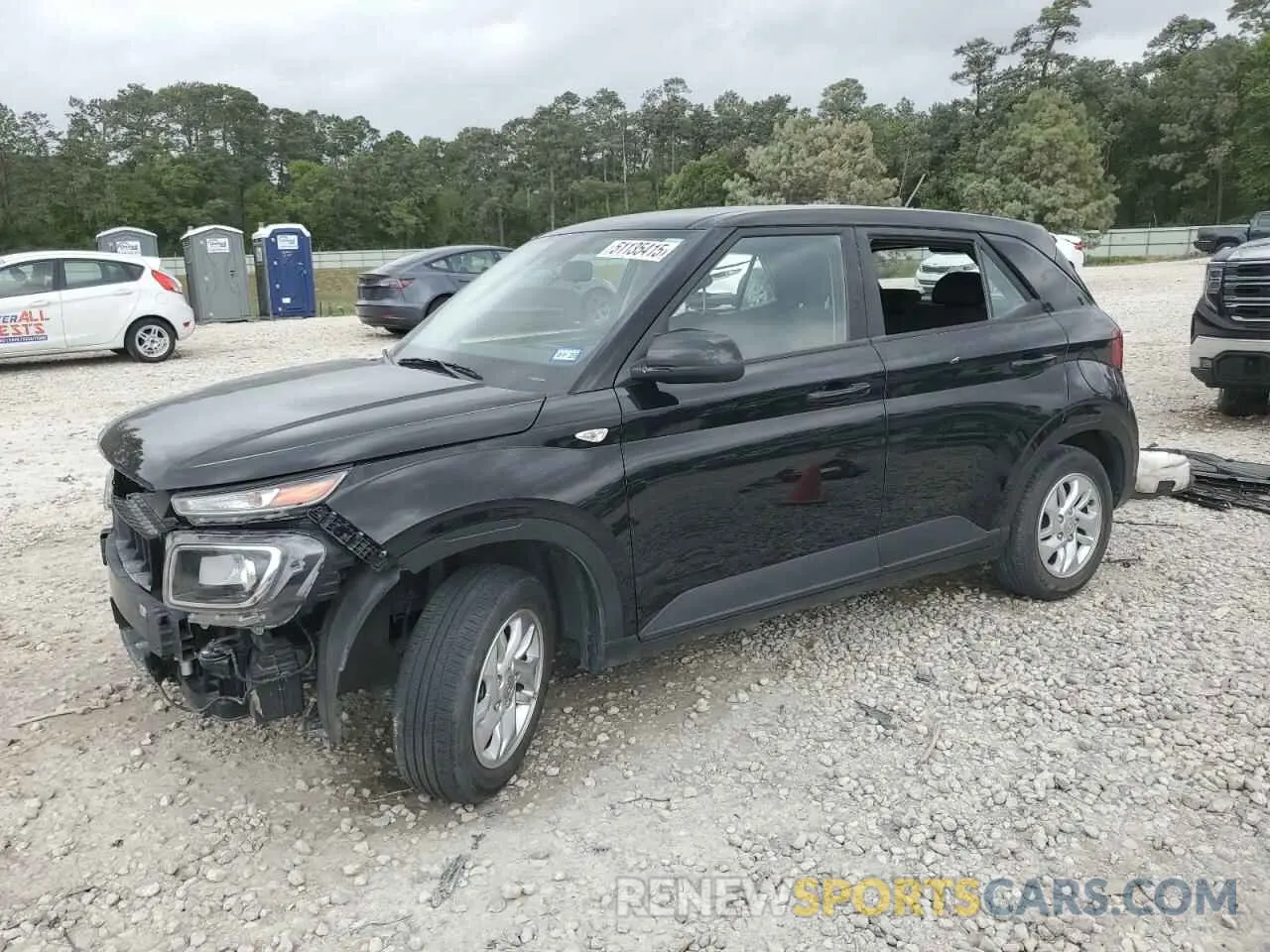 1 Photograph of a damaged car KMHRB8A37PU216855 HYUNDAI VENUE 2023