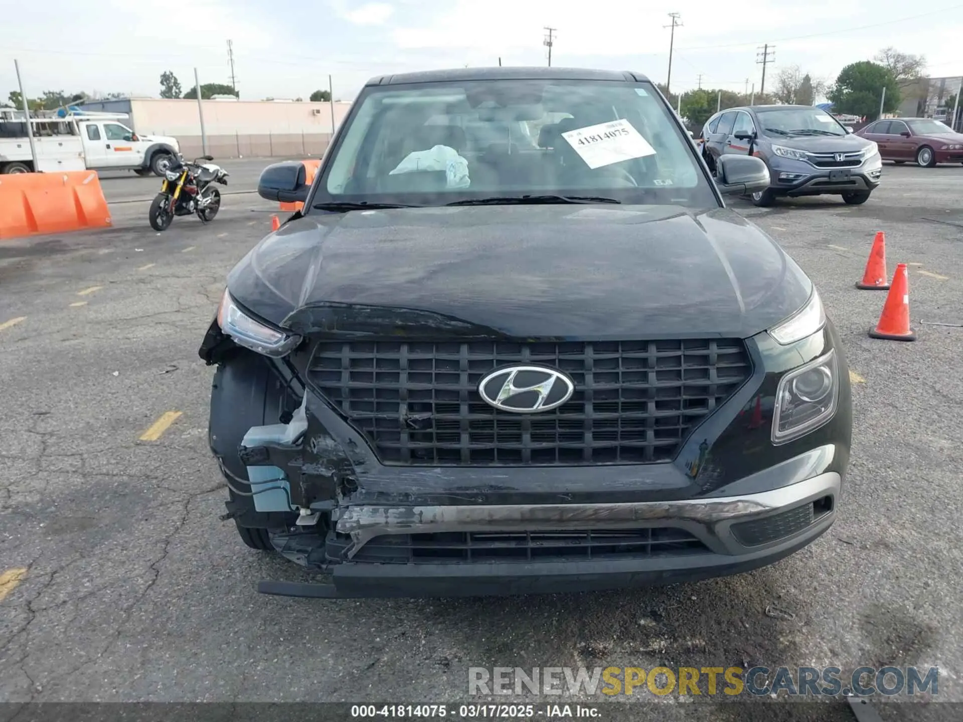 12 Photograph of a damaged car KMHRB8A37PU237978 HYUNDAI VENUE 2023