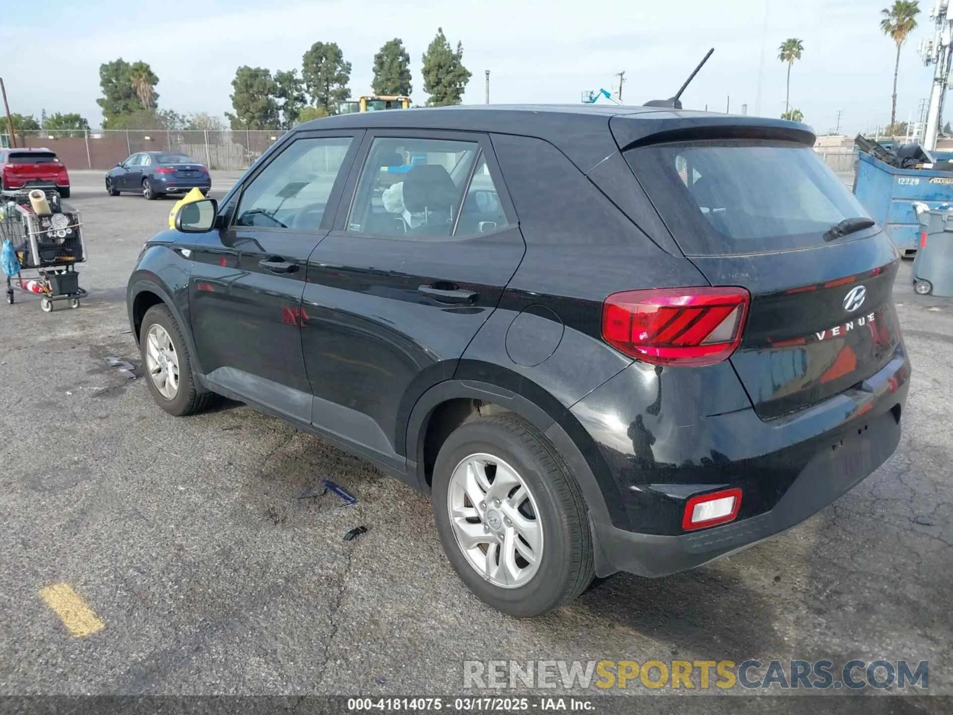 3 Photograph of a damaged car KMHRB8A37PU237978 HYUNDAI VENUE 2023