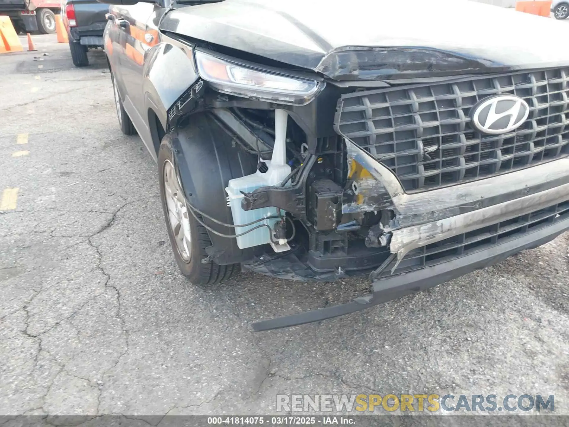 6 Photograph of a damaged car KMHRB8A37PU237978 HYUNDAI VENUE 2023