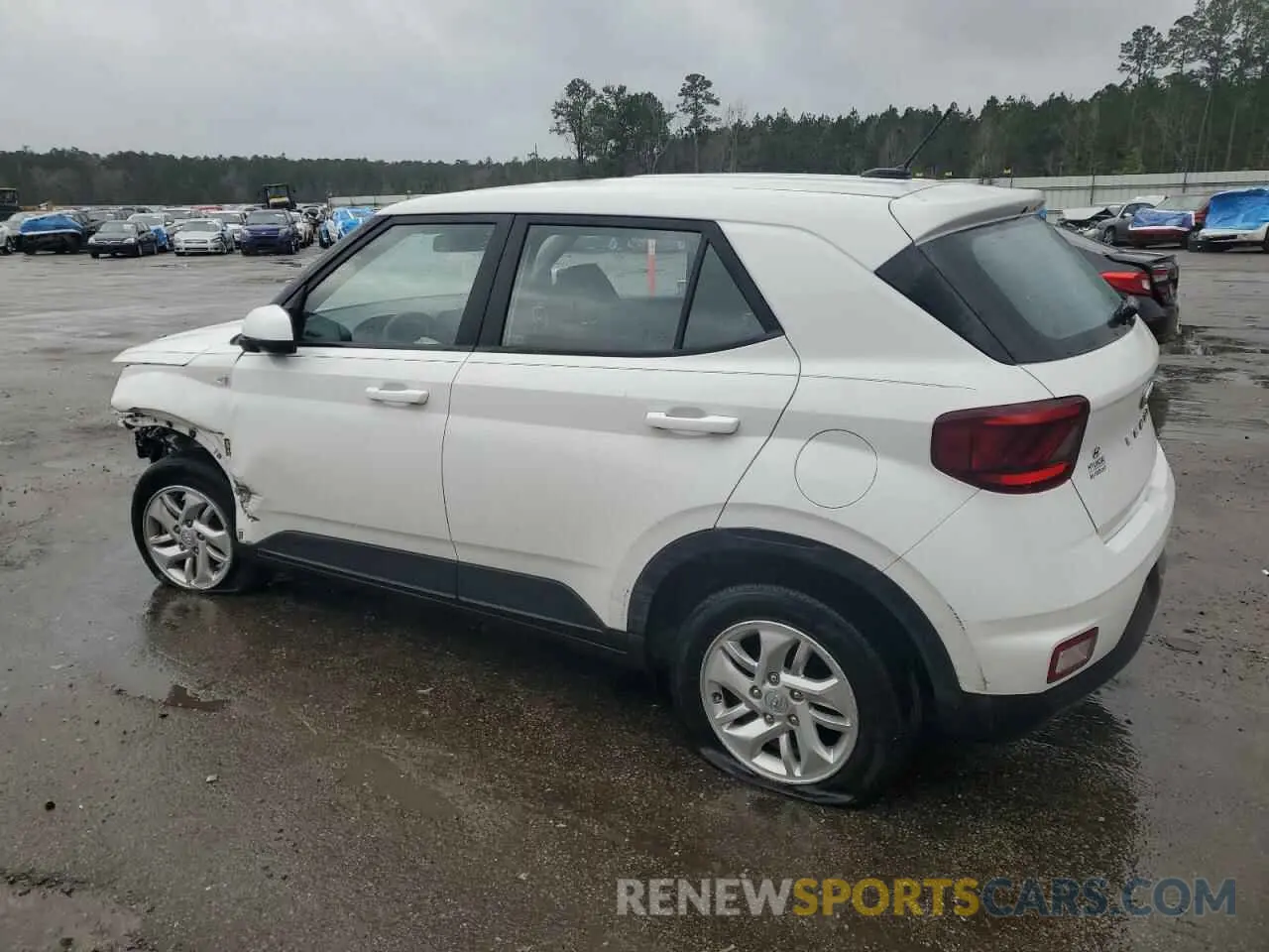2 Photograph of a damaged car KMHRB8A39PU251588 HYUNDAI VENUE 2023