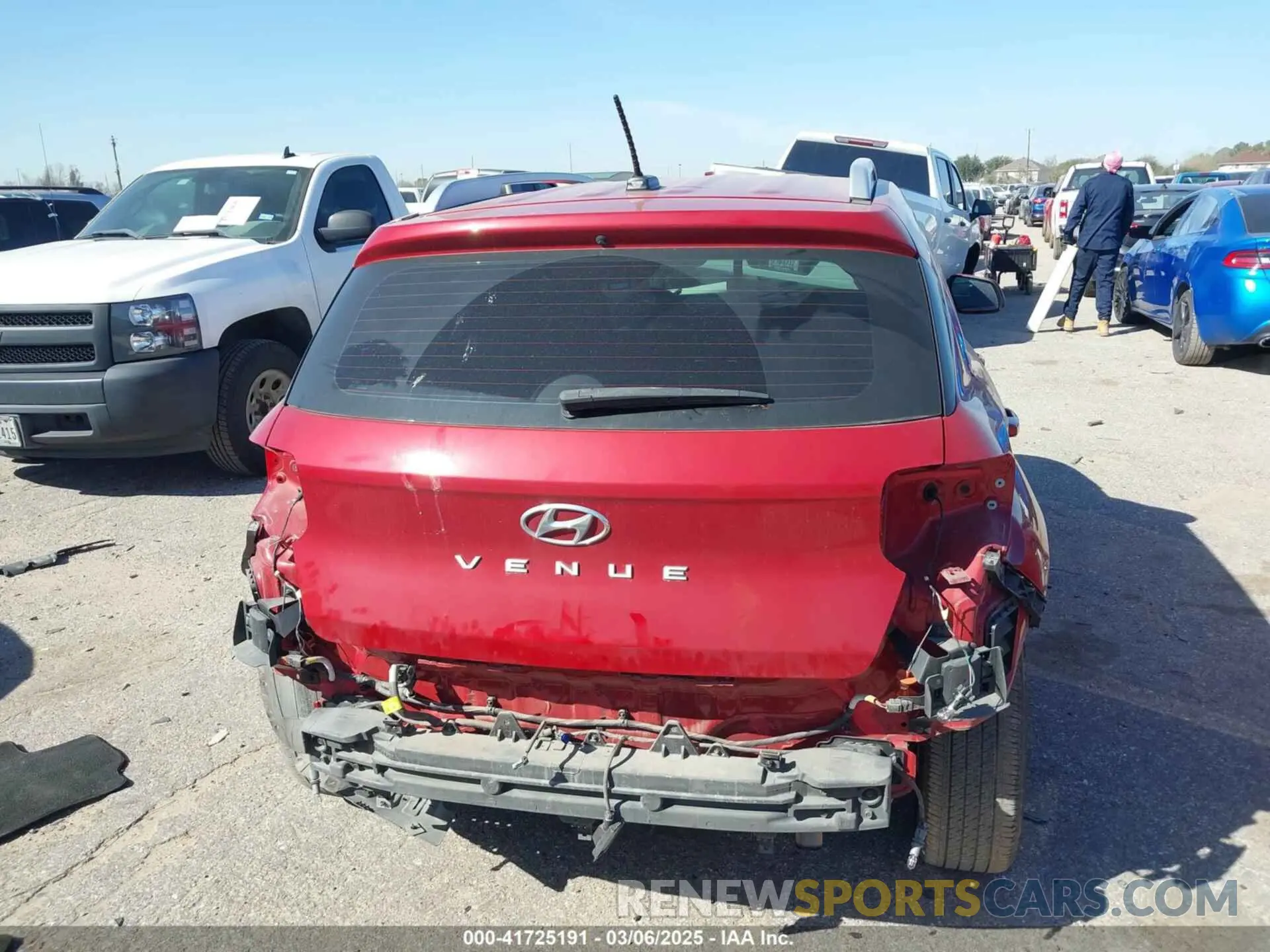 17 Photograph of a damaged car KMHRC8A30PU218573 HYUNDAI VENUE 2023