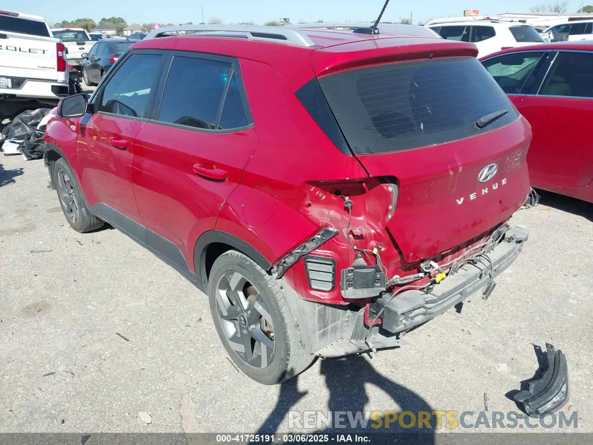3 Photograph of a damaged car KMHRC8A30PU218573 HYUNDAI VENUE 2023