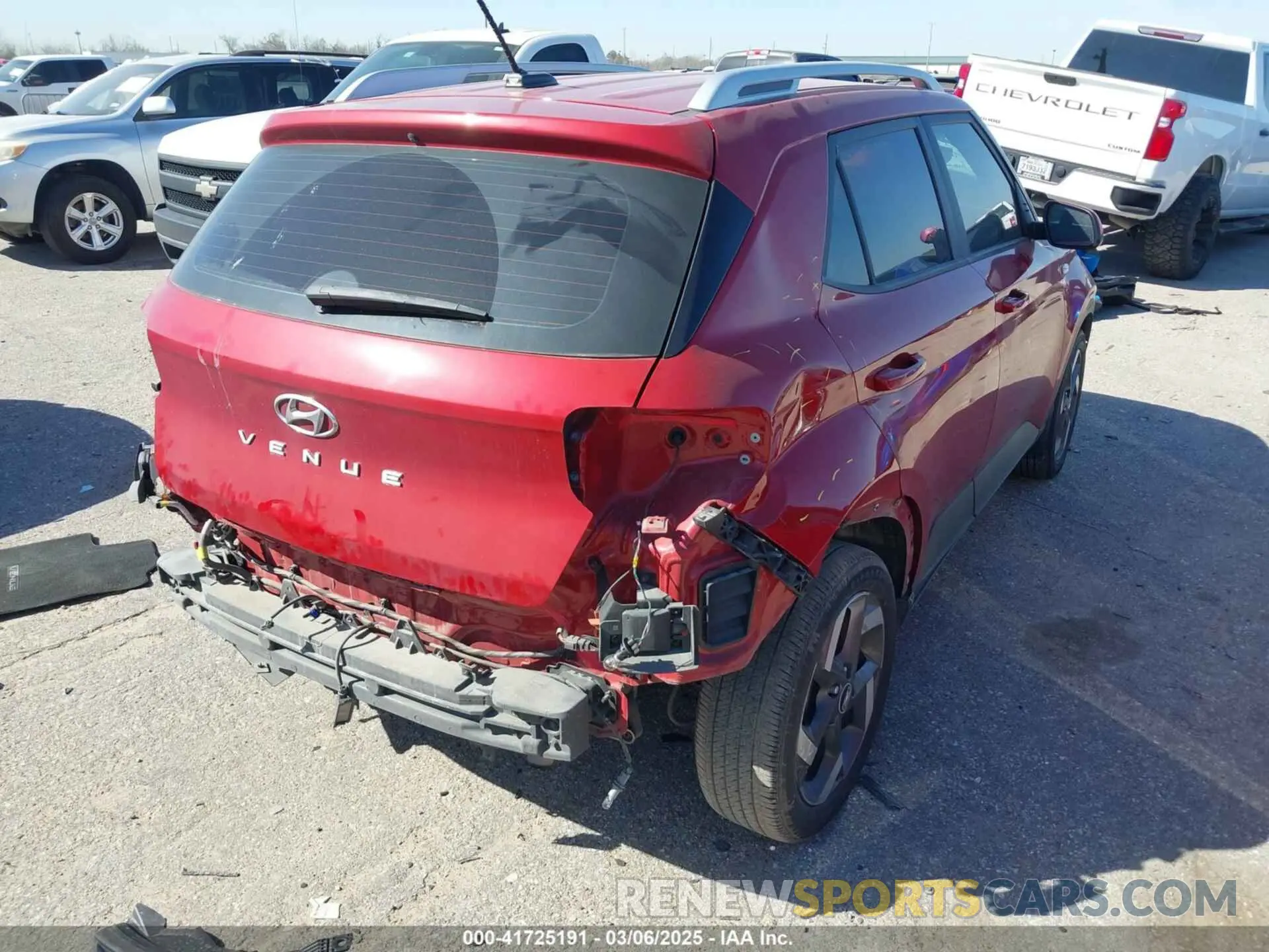 4 Photograph of a damaged car KMHRC8A30PU218573 HYUNDAI VENUE 2023