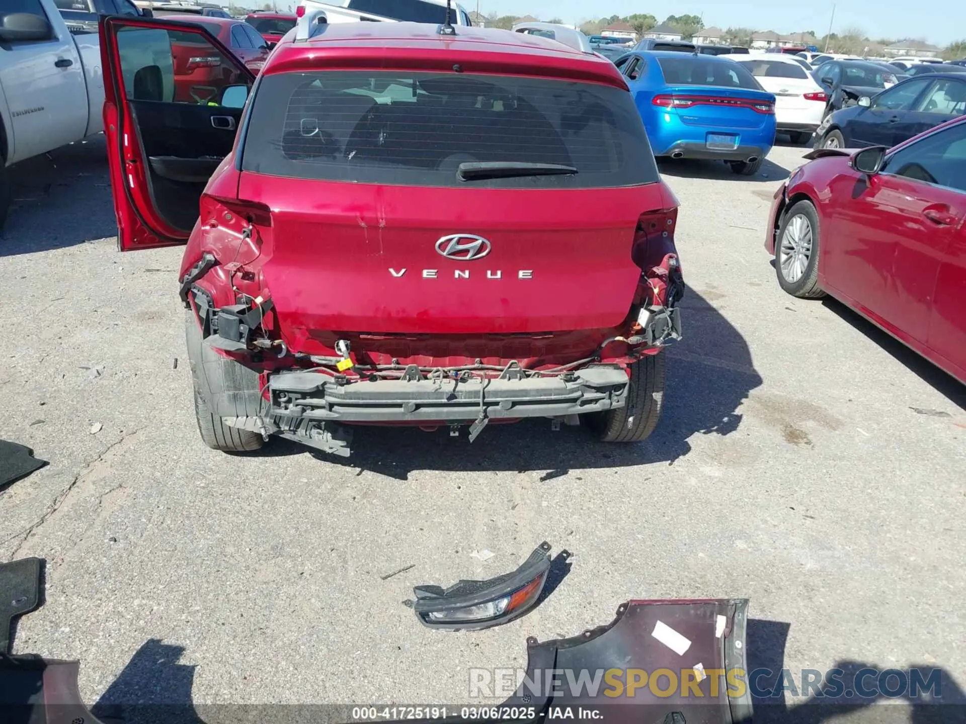 6 Photograph of a damaged car KMHRC8A30PU218573 HYUNDAI VENUE 2023