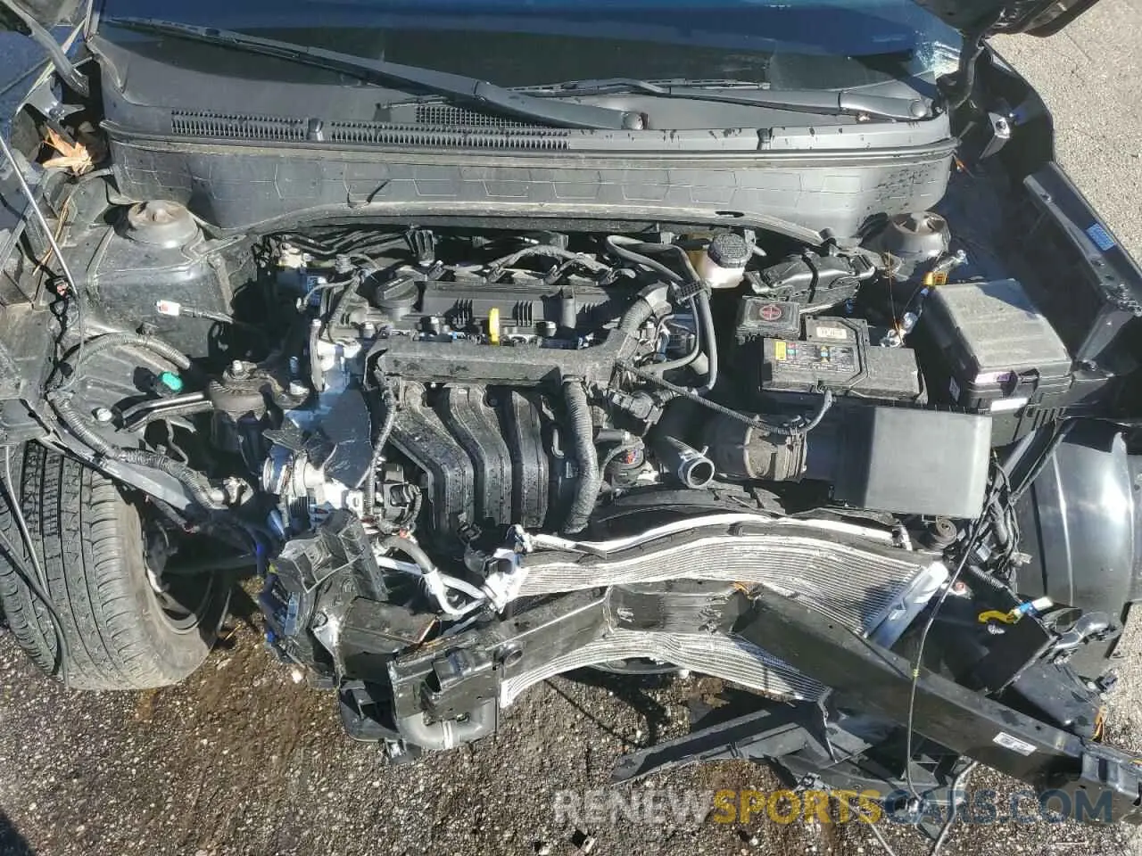 12 Photograph of a damaged car KMHRC8A30PU259995 HYUNDAI VENUE 2023
