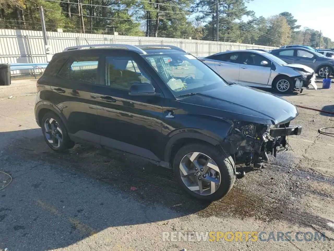 4 Photograph of a damaged car KMHRC8A30PU259995 HYUNDAI VENUE 2023