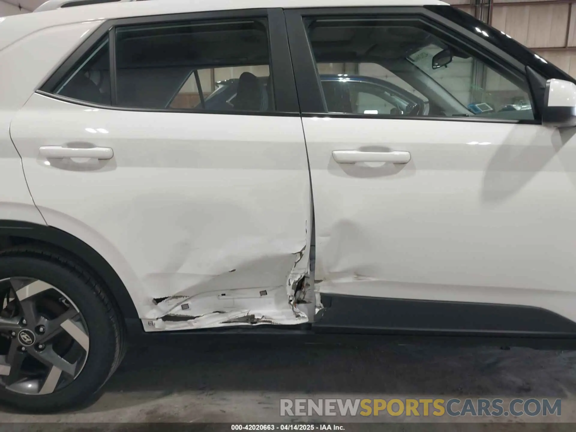 6 Photograph of a damaged car KMHRC8A30PU277140 HYUNDAI VENUE 2023